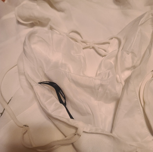 Forever 21 White Floral Spaghetti Strap Romper - Picture 8 of 10